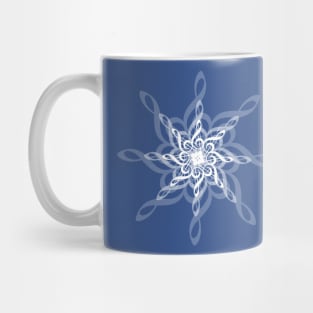 Treble Clef Snowflake Mug